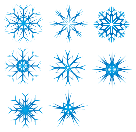 pink snowflake clipart. Snowflake Clipart