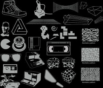 80s Vector Graphics 80s Vector Graphics
