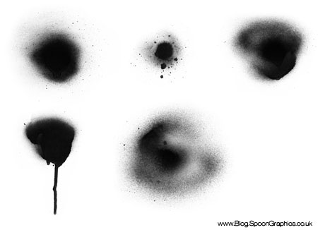 Free Spray Paint Photoshop Brushes