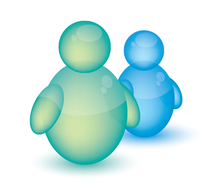 Translucent Instant Messaging Icon