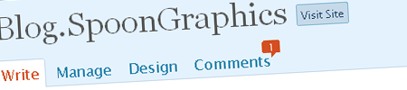 Blog.SpoonGraphics Makes the Jump to WP 2.5