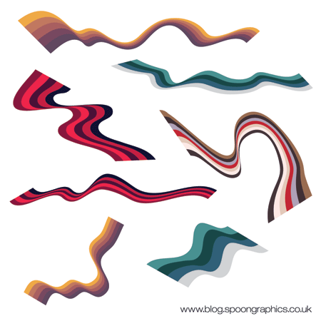 Free Vector Ribbons