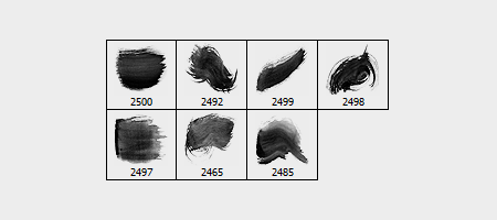 Watercolour Photoshop Brushes
