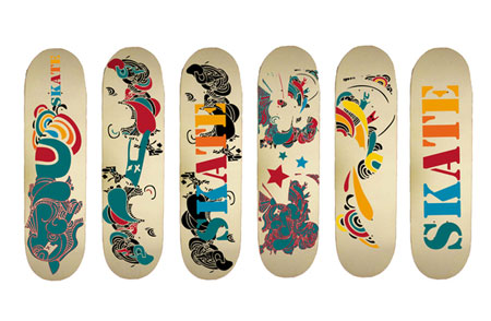 220 stunning creative skateboard graphics how to design a skateboard graphic in photoshop