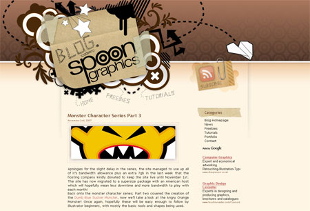 Blog.SpoonGraphics Version 2