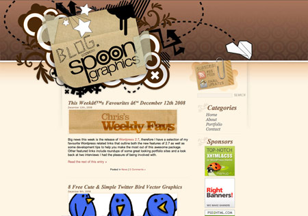 Blog.SpoonGraphics Version 3