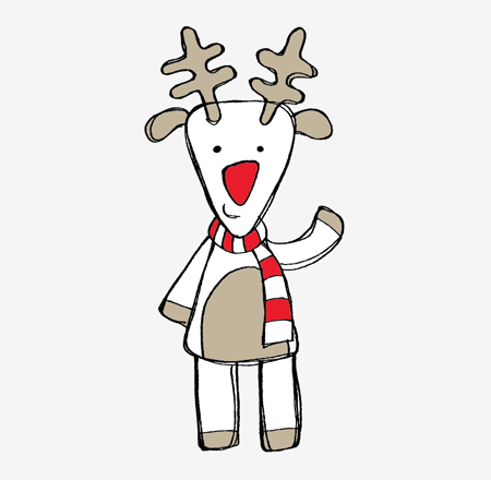 Reindeer Vector Reindeer Vector