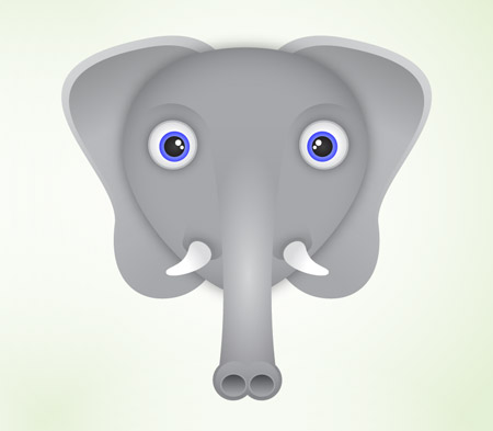 Elephant vector icon