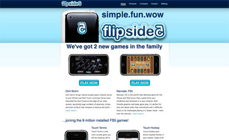 Apple products in web design