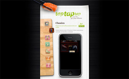 Apple products in web design