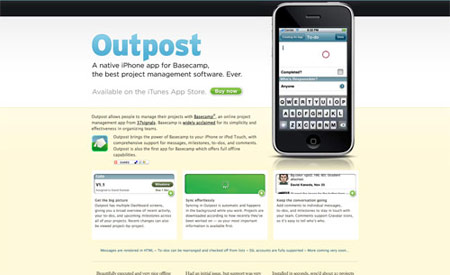 Apple products in web design