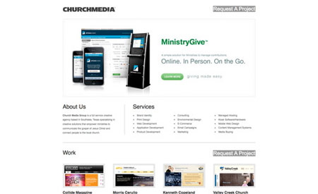 Apple products in web design