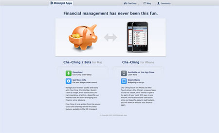 Apple products in web design