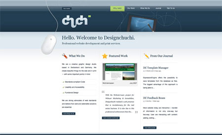 Apple products in web design