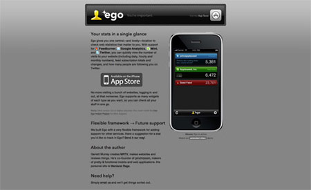 Apple products in web design