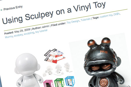 Custom designer toy tutorial