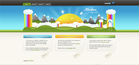 Illustration in Web Design