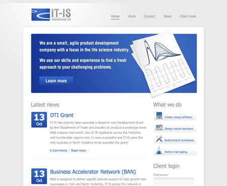 View the new IT-IS International website