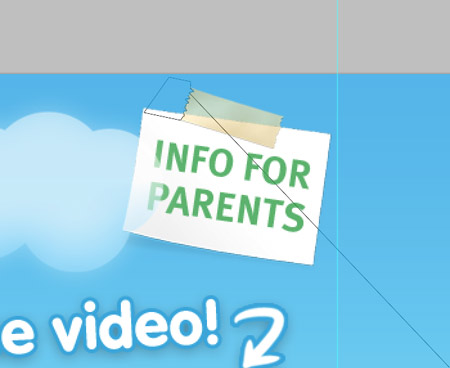 Building an illustrated kids website in Photoshop