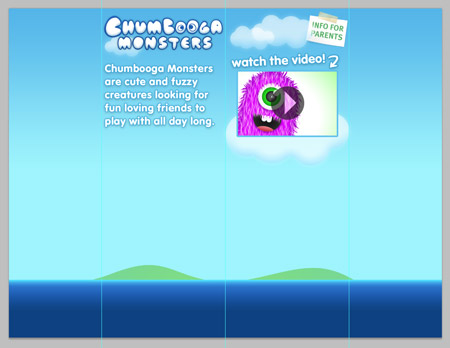 Building an illustrated kids website in Photoshop