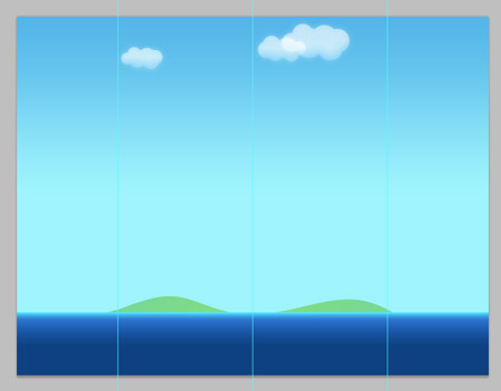 Building an illustrated kids website in Photoshop