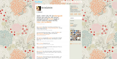 Twitter profile