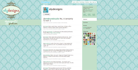 Twitter profile
