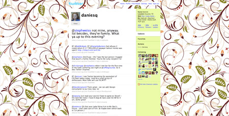 Twitter profile