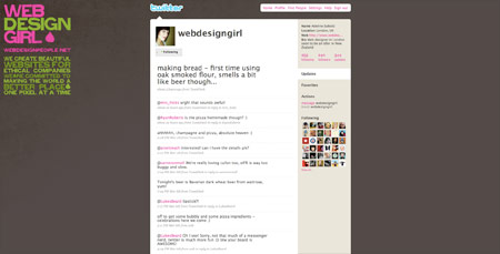 Twitter profile