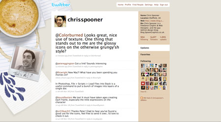 Twitter Profile Design