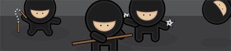 Illustrator Tutorial - Create a Gang of Vector Ninjas