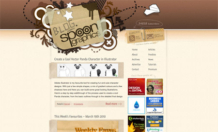 Blog.SpoonGraphics screenshot