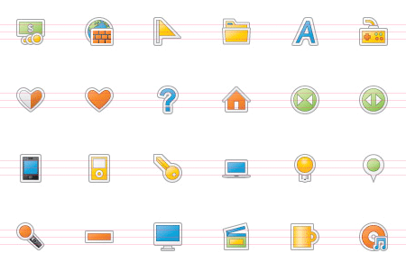 Origami icon pack preview