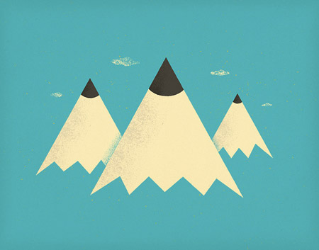 Pencil Moutains
