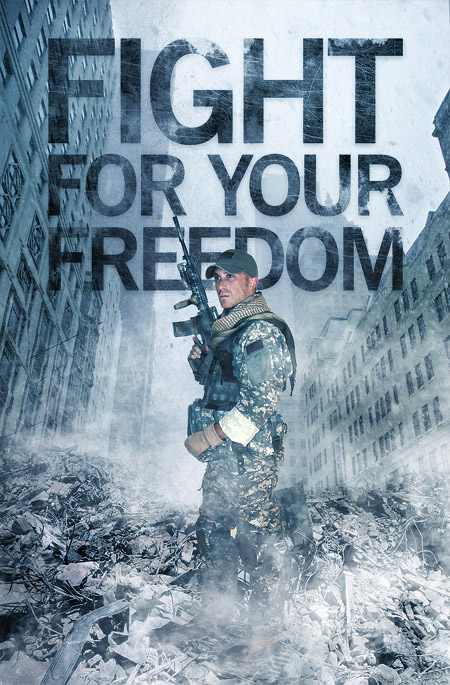 Fight for your Freedom design