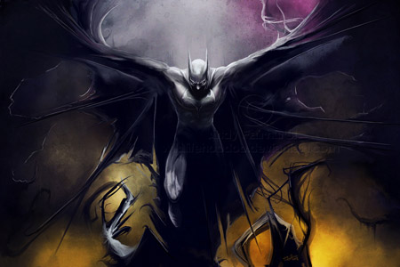 See the Batman artwork