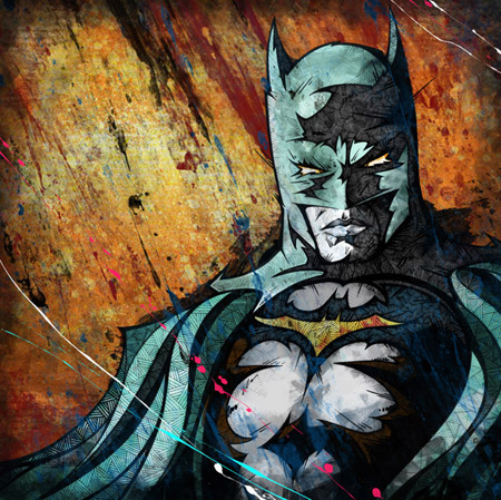 See the Batman artwork