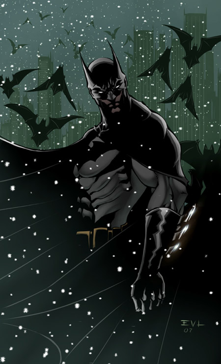 See the Batman artwork