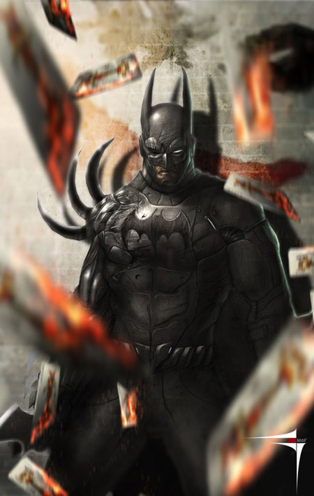 See the Batman artwork