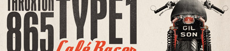How To Create a Retro Café Racer Motorcycle Ad Design