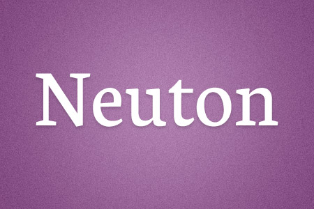 Download the Neuton font