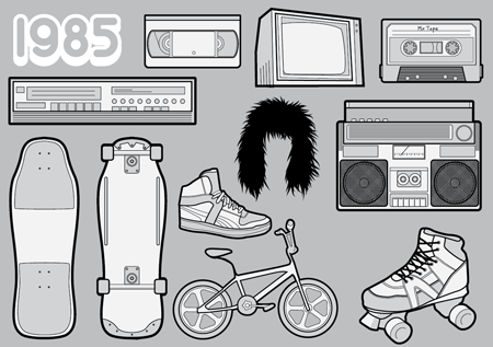 1985 vector pack preview