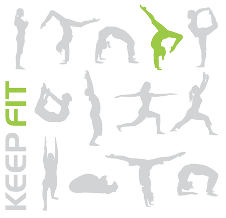 Keep Fit Vector Pack