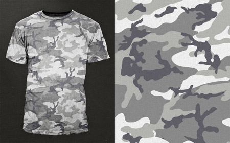Camouflage Pattern Illustration - FeaturePics.com - A stock image